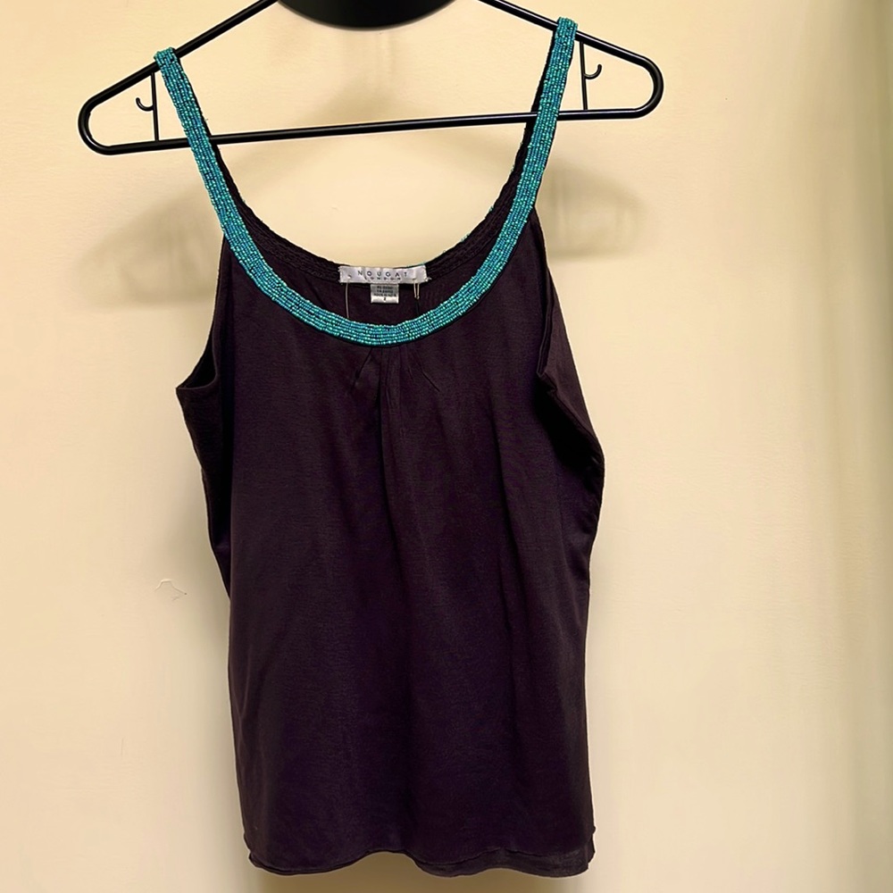 Nougat tank top.